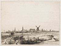 TvB G 2314
<br/>
Gezicht op Amsterdam vanuit het Noordwesten
<br/>
<em>Marvy, Louis (XIX)</em>